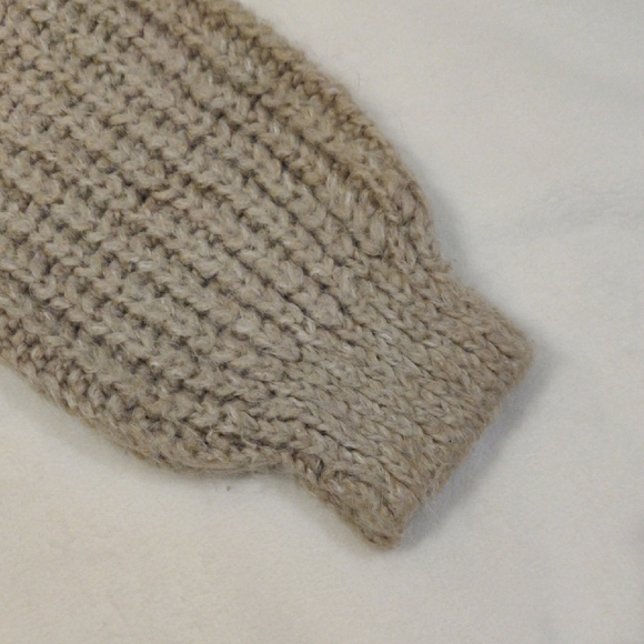 Zara Beige Knit Cardigan - Picture 6 of 14